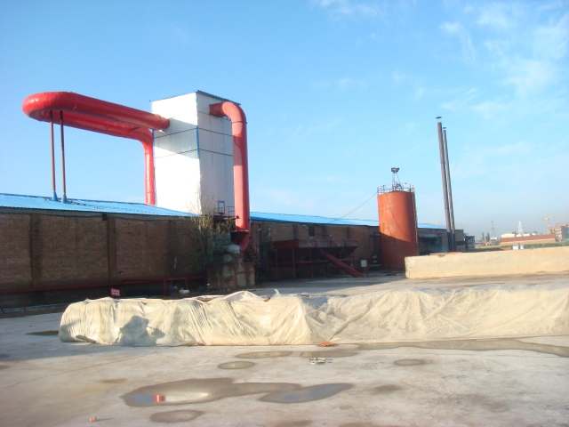 Wuzhai County, Shanxi Province, Fumin vegetables Co., Ltd. sewage treatment work